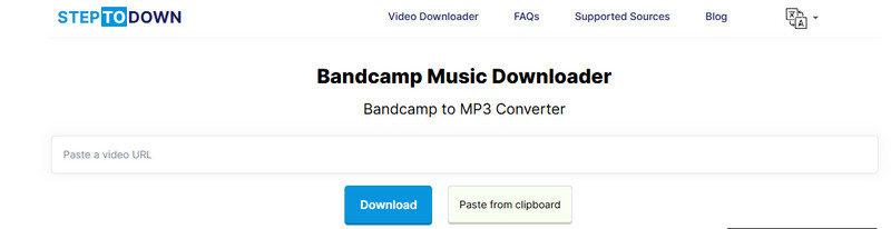 Steptodown Bandcamp Music Downloader
