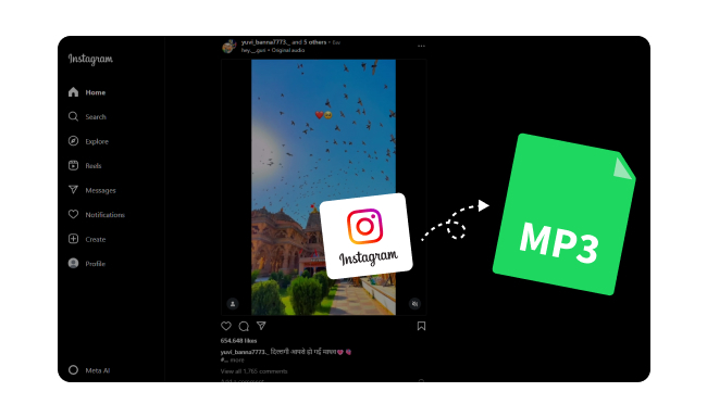 los mejores convertidores de Instagram Reel y Video a MP3
