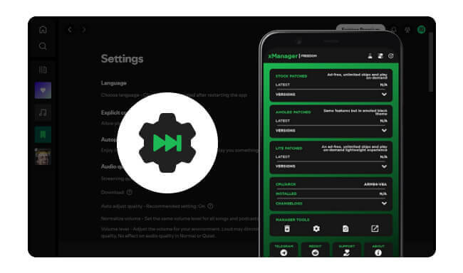 Cómo descargar y usar xManager Spotify APK