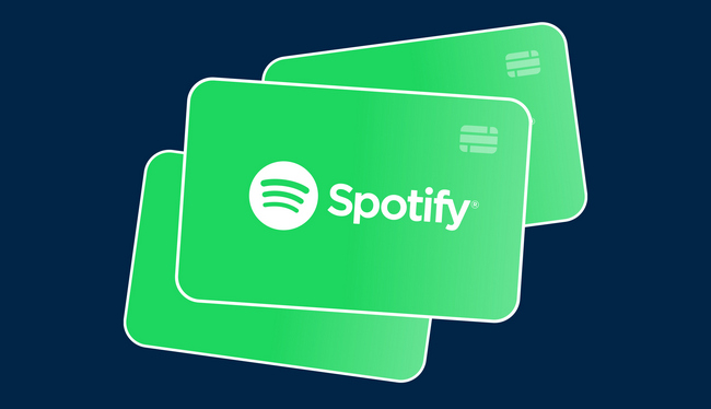 tarjeta regalo de Spotify