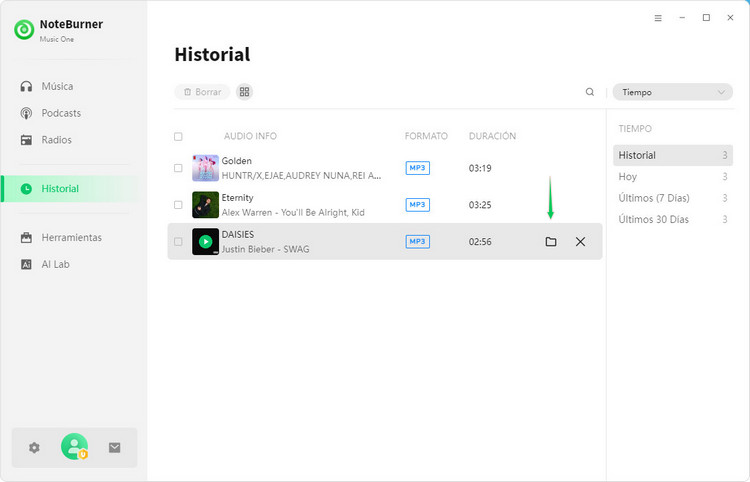 Historial
